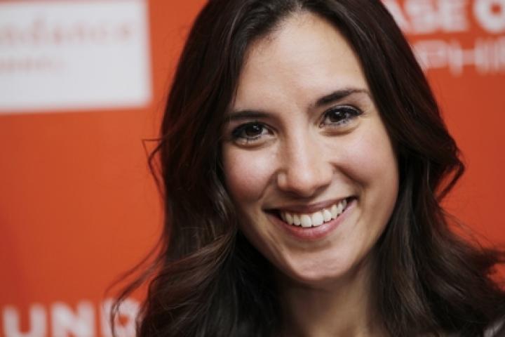 Annika Marks at the premiere of