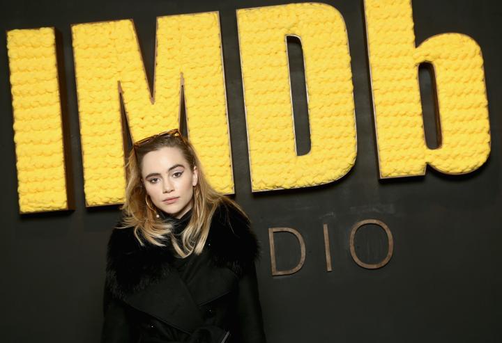 Suki Waterhouse at an event for Assassination Nation (2018)