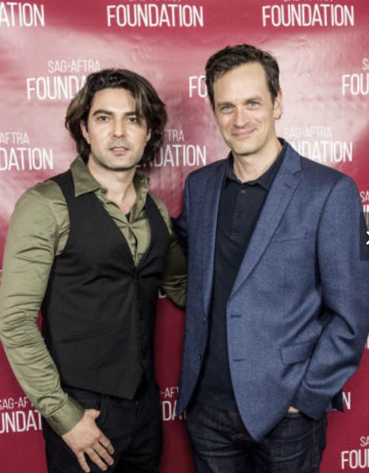 James Jurdi and Tom Everett Scott at a SAG event for