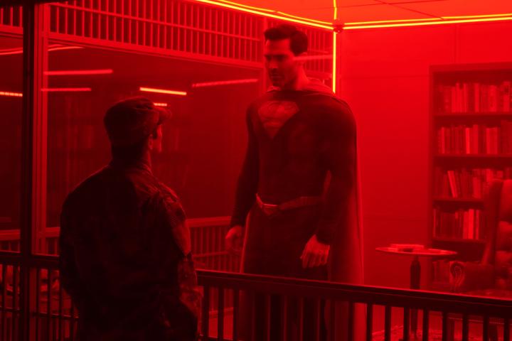 Ian Bohen and Tyler Hoechlin in Superman & Lois (2021)