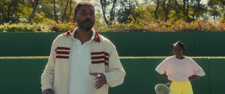 Will Smith and Saniyya Sidney in King Richard (2021)