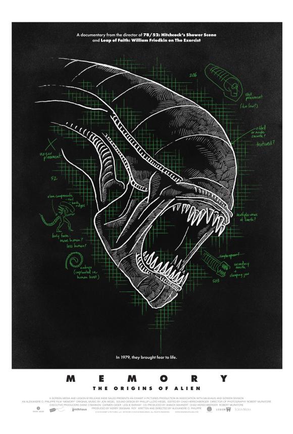 مستند  Memory: The Origins of Alien 2019
