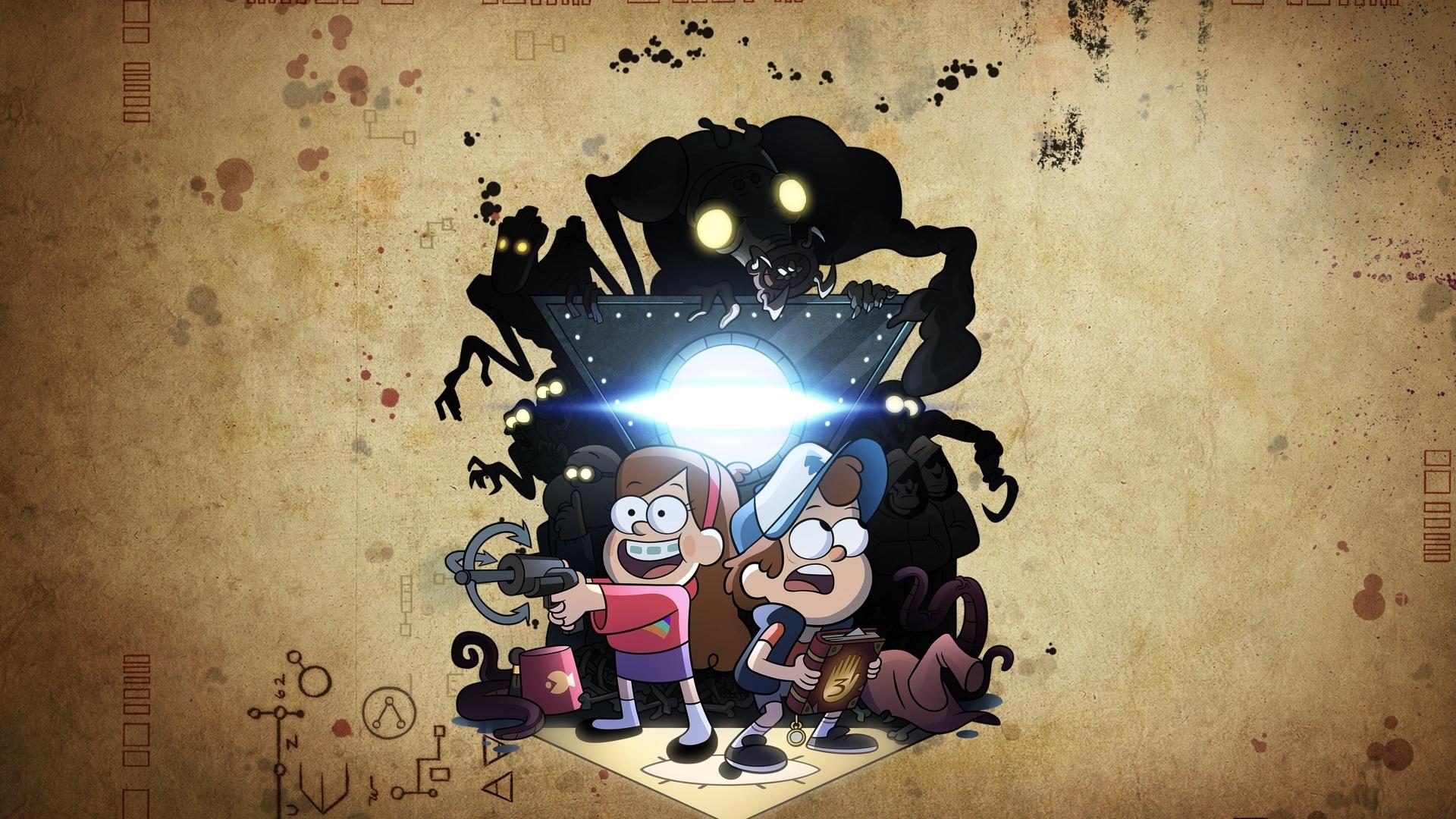 انیمیشن سریالی  Gravity Falls با زیرنویس چسبیده